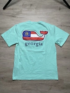 Vineyard Vines Savannah, Georgia XS Whale T Shirt Men’s - Picture 1 of 5