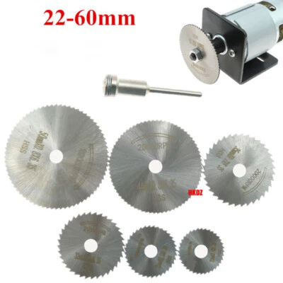 GOOBETTER 22-60mm Mini HSS Sägeblatt Diamant Metall Trennscheiben für Dremel Dreh Werkzeug