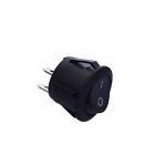 Easy to Install 12v Round Rocker Switch ONOFF 2 Pin SPST for Camper Van Boat