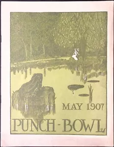May 1907 The Pennsylvania Punch Bowl University of Pennsylvania Humor Magazine - Imagen 1 de 4