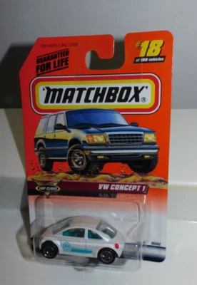 MATCHBOX 1998 #18 VW CONCEPT 1 - Image 1 of 4