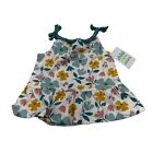 Child Of Mine By Carters Girl's Size 0-3 Month Floral Summer Top New With Tags