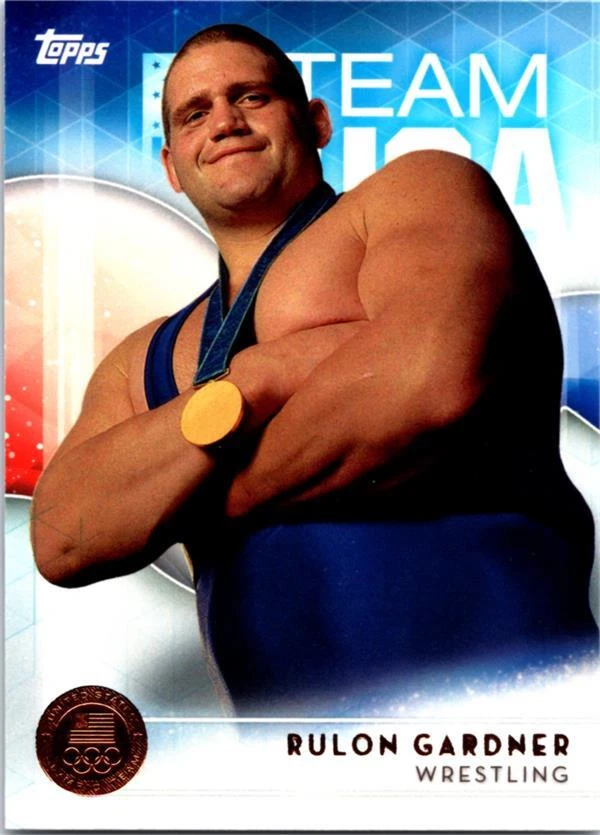 Rulon Gardner trading card Wrestling 2016 Topps US Olympic Team Bronze Medal #62 - Image 1 of 1