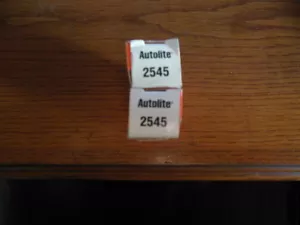 2 resistencias de cobre bujía Autolite 2545 - Imagen 1 de 1
