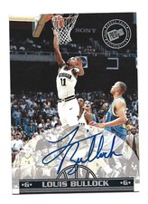 Louis Bullock AUTOGRAPH Michigan Wolverines 1999 Press Pass Authentics AUTO Card