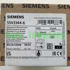 New In Box Siemens 5Sv3344-6 Circuit Breaker 4P 40A 1 Year Warranty #Li