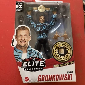 Mattel WWE Elite Collection Series, Rob Gronkowski, Actionfigur Neu - Bild 1 von 5