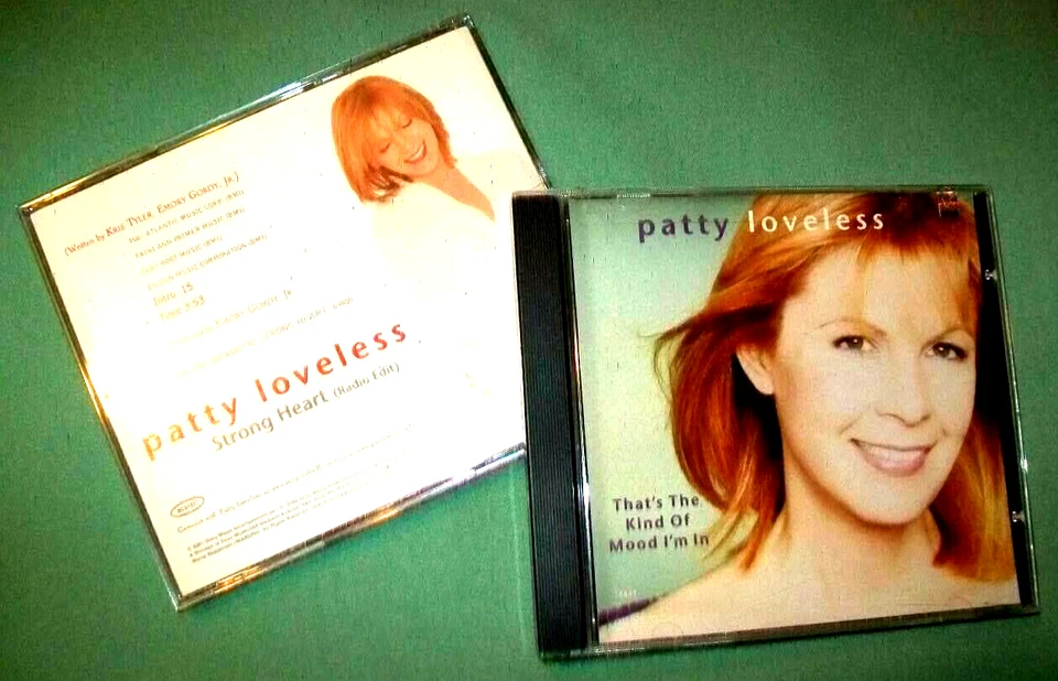 Patty Loveless     **PROMO CD LOT**      Mood I'm In  --  Strong Heart Foto 1 de 1