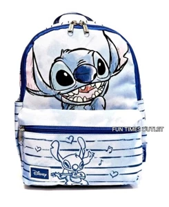 Disney Lilo And Stitch Mini 13" Backpack Purse Angel Print Carry All Travel Bag  - Picture 1 of 9