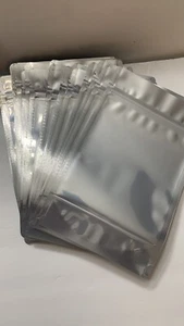 (100) 1 Quart Genuine Mylar Food Storage Bags 7 Mil Smell Proof High Quality 9x6 - Bild 1 von 3