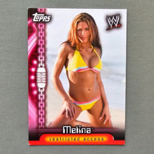 2006 WWE Topps Insider Restricted Access Melina Wrestling Card WWF Divas D2