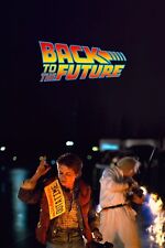 1985 Back To The Future Movie Poster 11X17 Marty McFly Doc Brown Delorean 🎸🕐🍿