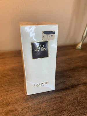EAU MY SIN by Lanvin Perfume Feminino Eau de Toilette Spray 3 1/3 oz 100 ml Novo Na Caixa Selado Raro - Imagem 1 de 4