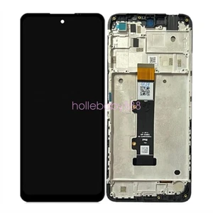 Réparation écran LCD 6,5" OEM + écran tactile avec cadre numériseur pour Motorola Moto E32s - Photo 1 sur 3