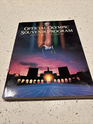 Programa de recuerdos de los Juegos Olímpicos de Los Ángeles 1984 Estados Unidos Foto 1 de 4