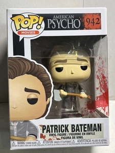 Neu Patrick Bateman #942 Funko Pop Vinyl American Psycho + Free Protector Bloody - Bild 1 von 5