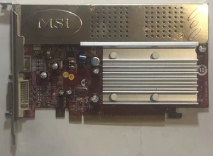 MSI Radeon X1550 128MB PCI-E Graphics Card- RX1550-TD128EH - Picture 1 of 1