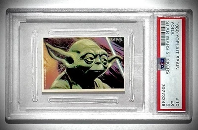1980 STAR WARS YODA PSA 5 #10 YOPLAIT SET TRUE RC NO PSA 10 OR PSA 9 GRADED READ - Image 1 of 2