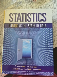 statistics Unlocking the Power of data. (2012, Hardcover) - Picture 1 of 1