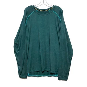 Champion C9 Running Green Long Sleeve Shirt Thumb Holes Stretch Mens XXL - Picture 1 of 8