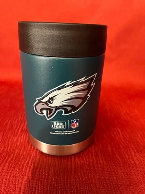 Bud Light NFL Football Cooler Can Koozie Philadelphia Eagles - Image 1 of 3