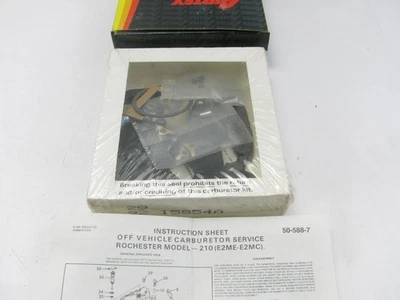 Kit de reconstrução de carburador Airtex 2G1366 para 1981-1983 Buick Pontiac Rochester E2ME - Imagem 1 de 4