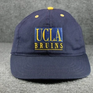 Vintage UCLA Bruins Hat Cap Snapback Blue Yellow 90s College Baseball USA Made - Picture 1 of 8