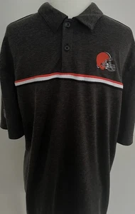 NFL Cleveland Browns Nike Dri-Fit Men’s Polo Shirt Size Medium - Picture 1 of 4