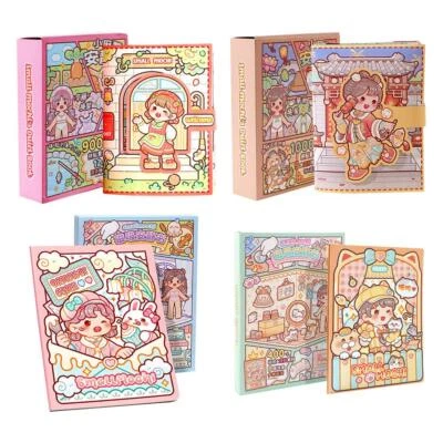 Children's Magnetic Quiet Book Inspires Children's Creativity and Imaginat T1K1 - Bild 1 von 4