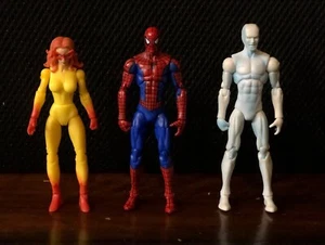 Hasbro Marvel 3.75" SPIDER-MAN AMAZING FRIENDS Lot of 3!! Iceman! Firestar!! - Picture 1 of 3