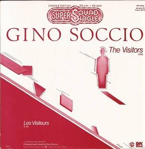 Gino Soccio ‎– The Visitors / Les Visiteurs (Vinyl 12" - DE 1979) - Foto 1 di 3