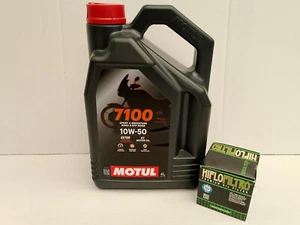 Motul 7100 4T 10W-50 syn / Ölfilter Polaris 200 Phoenix Bj 05 - 19 - Bild 1 von 1