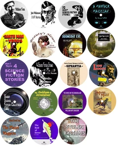 Science Fiction Classics 19 Unabridged Audiobooks in 19 MP3 Audio CDs - Picture 1 of 1