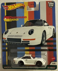 Hot Wheels 1:64 Car Culture 2021 C - 1986 White Porsche 959 Model GRJ70-6B - Picture 1 of 6
