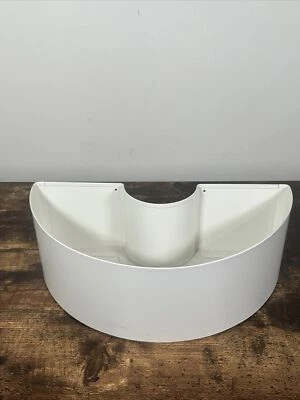 Soporte para maceta interior/exterior blanco medio círculo Ikea HASTBONA HÄSTBÖNA Foto 1 de 4