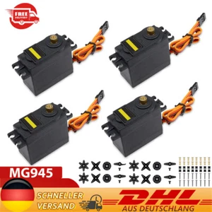 4x MG945 Digital Servo 55g Metall Metallgetriebe Gear RC Flugzeug Modellbau NEU! - Bild 1 von 18
