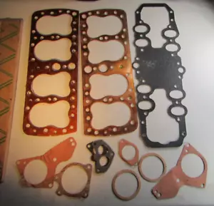 1938-1942 Ford V8 85-90 HP Victor Engine Gasket Set p/n HS 1004 k HS1004K Rare - Picture 1 of 4