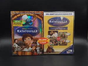 Ratatouille 2007 DVD + Food Network DVD Walmart Exclusive 2 Pack NEW sealed - Picture 1 of 2