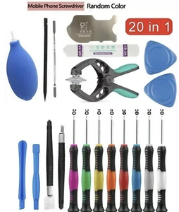 20 in 1 Phone Screen Opening Repair Tools Kit Screwdriver Set for iPhone - Afbeelding 1 van 11