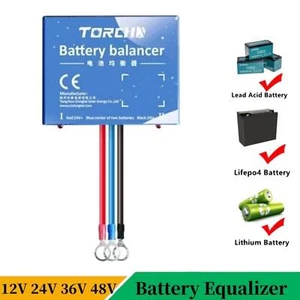 For 24V 48V 4A Lead Acid LiFePO4 Li-ion Battery Balancer Battery Equalizer Blue - Picture 1 of 14