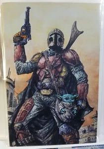 JOHNNY DESJARDINS Mandalorian VIRGIN ARTBOOK #1 - MEGACON Exclusive Ltd to 150 - Picture 1 of 1