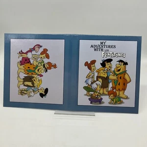 NEW OLD STOCK My Adventures with Flintstones Book Cover Personalized Grown-Up - Imagen 1 de 4