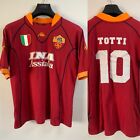 Roma Football Shirt 2001-02 Totti Kappa Excellent Condition XXL Tight Fit 