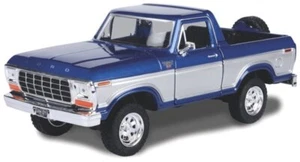 FORD Bronco - 1978 - blue / silver - MotorMax 1:24 - Bild 1 von 6