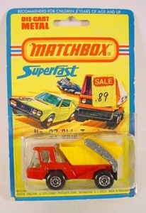 Matchbox Superfast # 37 Red Skip Truck MB37-C3 - Picture 1 of 1