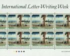 C2153 D, Int'l Letter Writing Week 2013 Tokaido-53 Hiroshige Ukiyoe Japan Stamp