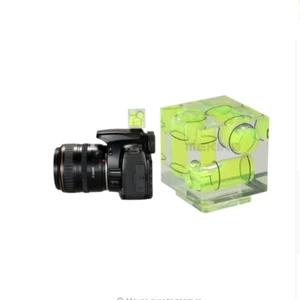 3 Axis Hot Shoe Spirit Level Triple Bubble Level For Camera Canon/Nikon/Olympus - Picture 1 of 11