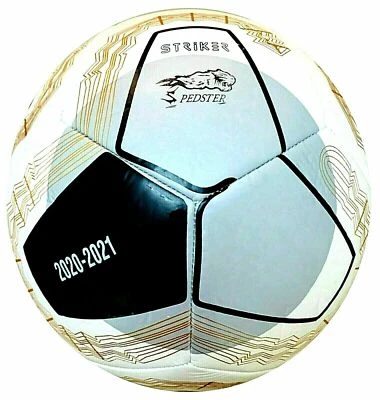 Premier League Football Weißgold Echt Pu-Leder Fußball Spedster Größe 5
