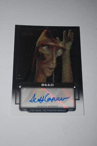 Beed-Scott Capurro-Autograph-Star Wars-Topps Galactic Files 047/215 - Picture 1 of 2
