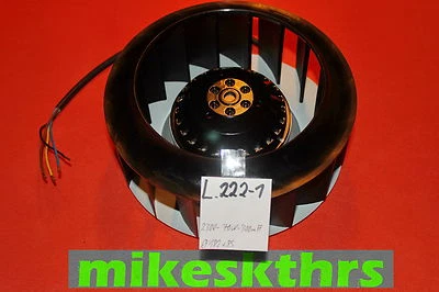 FULLTECH L 222-1 Radiallüfter Radialgebläse Lüfter 230V - 70W 0,3A 510m3/h Gebläse